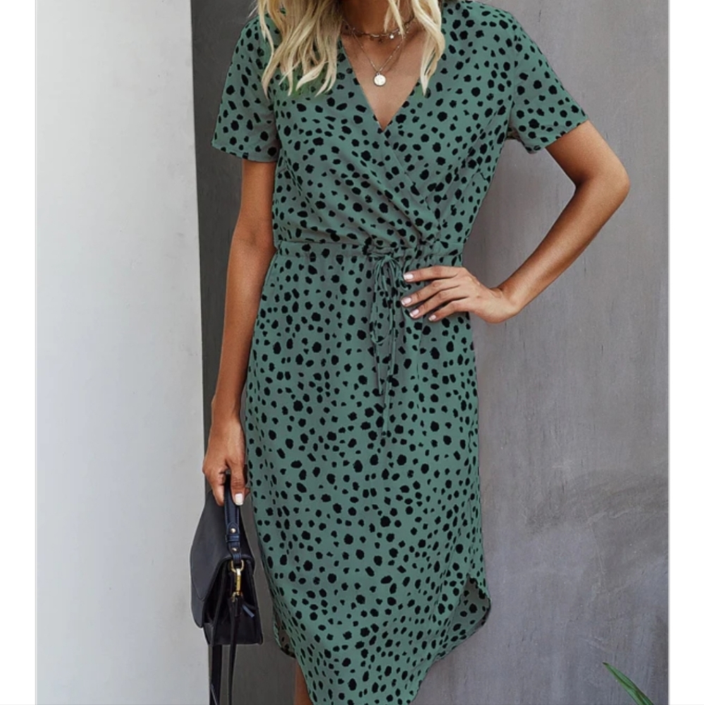 Beachsissi tie waist casual dress - Picture 8 of 8
